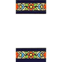 Letreros con numeros y letras en azulejo de ceramica- pintados a mano técnica cuerda seca para nombres y direcciones…